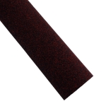 Fine Glitter Fabric Sheet - Black - Red