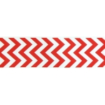 1.5" Red Chevron ZigZag Grosgrain Ribbon