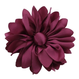 3.5" Satin Petals Hair Flower