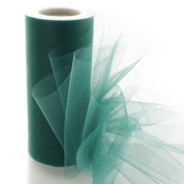 Hunter Green Tulle