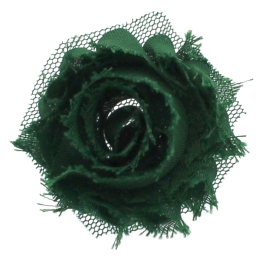 1.75" Shabby Fabric Flowers