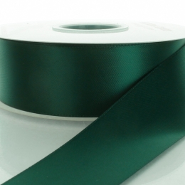 Hunter Green Double Faced Satin Ribbon 593