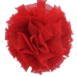 2.25" Chiffon Poof Hair Flower