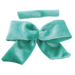 5" Velvet Tied Bow DIY