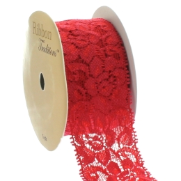 1.5" Stretch Elastic Lace Trim