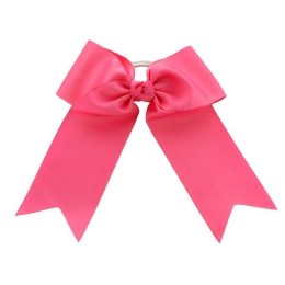 8" Large Cheer Ponytail Hair Bows Pack - 6pc