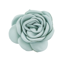 1.75" Singed Edge Rose Fabric Flower