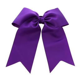 10" Jumbo Cheer Ponytail Hair Bows Pack - 6pc