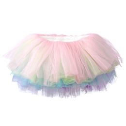 Big Girls Tutu 10-Layer Short Ballet (4T - 9)