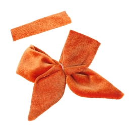 3.5" Small Velvet Tied Bow DIY