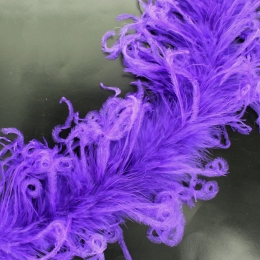 Curly Ostrich Marabou Feather Boa