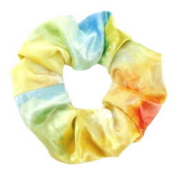 Printed Velvet Hair Scrunchie 12pcs