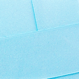 Light Blue Dazzle Glitter Grosgrain Ribbon 305