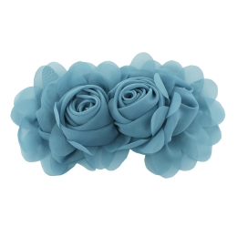 Chiffon Double Rosette Cluster Bow