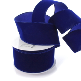 2.5" Wired Suede Velvet Ribbon