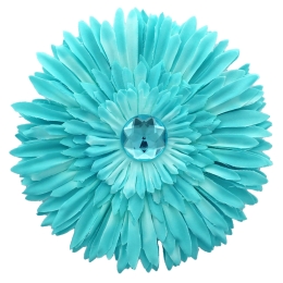 4.75" Spiky Daisy Hair Flower