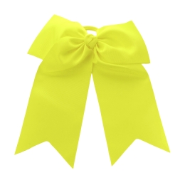 10" Jumbo Cheer Ponytail Hair Bows Pack - 6pc