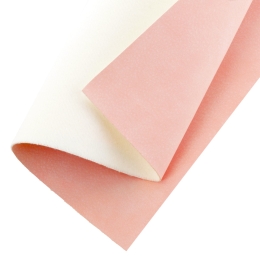 Nubuck Suede Faux Leather Felt Sheets Light Pink