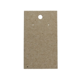 Kraft Brown Earring Display Cards