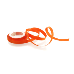 Orange Textured Grosgrain Ribbon