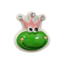 Royal Frog Flatback Craft Embellishment