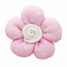 1.5" Small Padded Cotton Flower