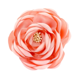 3.25" Open Ranunculus Fabric Flower