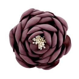 3.25" Open Ranunculus Fabric Flower