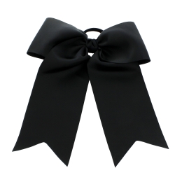 10" Jumbo Cheer Ponytail Hair Bows Pack - 6pc