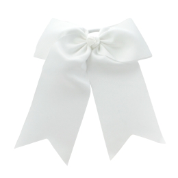 10" Jumbo Cheer Ponytail Hair Bows Pack - 6pc