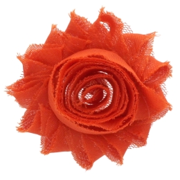 1.75" Shabby Fabric Flowers