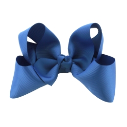 Large Twisted Boutique Hair Bows Pack - 6pc