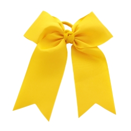 8" Large Cheer Ponytail Hair Bows Pack - 6pc