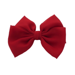 Chiffon Fabric Hair-Bow Pack - 6pc