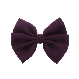 Chiffon Fabric Hair-Bow Pack - 6pc