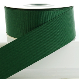 Forest Green Textured Grosgrain Ribbon