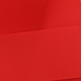 Poppy Red Grosgrain Ribbon HBC 235