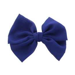 Chiffon Fabric Hair-Bow Pack - 6pc