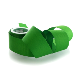 Emerald Green Textured Grosgrain Ribbon