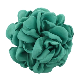 3.25" Open Rose Fabric Flower