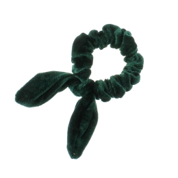 Velvet Bunny Ear Hair Scrunchie 6pcs