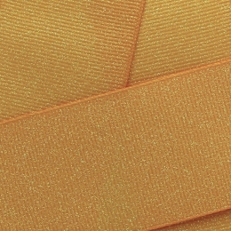 Gold Dazzle Glitter Grosgrain Ribbon 687