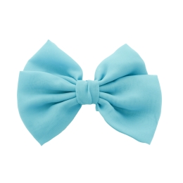 Chiffon Fabric Hair-Bow Pack - 6pc