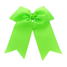 10" Jumbo Cheer Ponytail Hair Bows Pack - 6pc