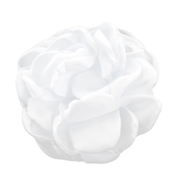 3.25" Open Rose Fabric Flower