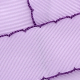 Light Orchid/Purple Moonstitch Ribbon