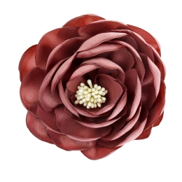 3.25" Open Ranunculus Fabric Flower