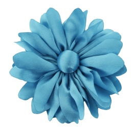 3.5" Satin Petals Hair Flower