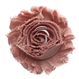 2.25" Shabby Fabric Flowers