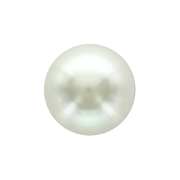 10mm Flatback Half-Pearl Embellishment